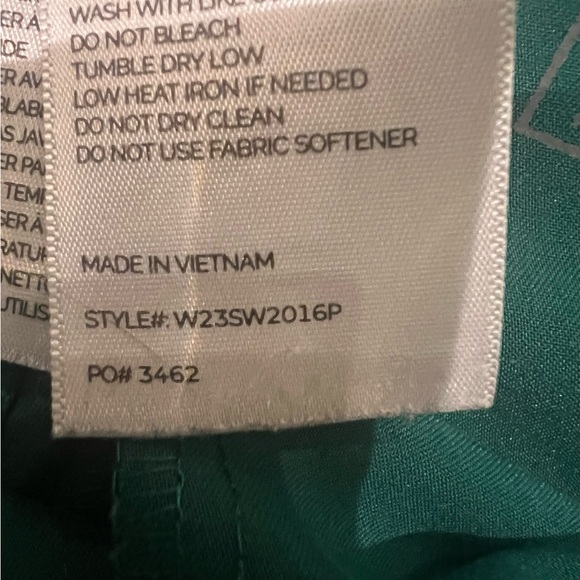 Figs Hunter Green Zamora Scrub Pants Great Condition SP - Picture 15 of 16